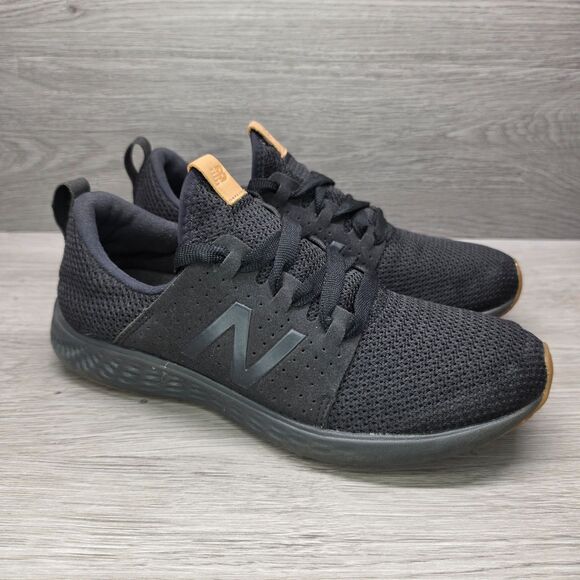 New Balance Arishi Mens 9 D Black Athletic Running Walking Sneakers Mesh Gym main image 9